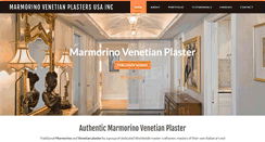 Desktop Screenshot of marmorinovenetianplasters.com
